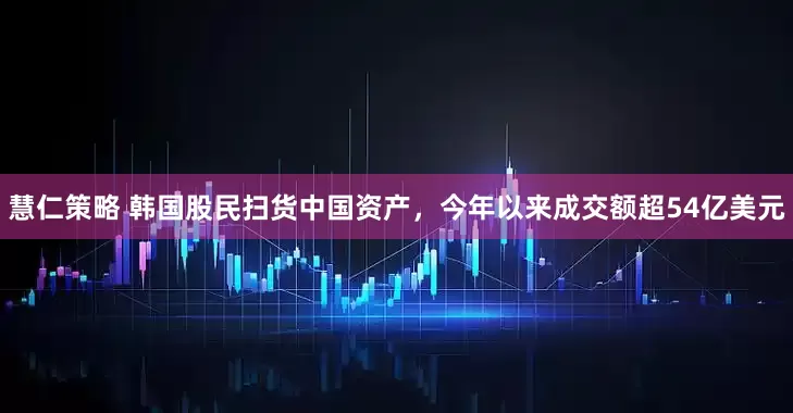 慧仁策略 韩国股民扫货中国资产，今年以来成交额超54亿美元