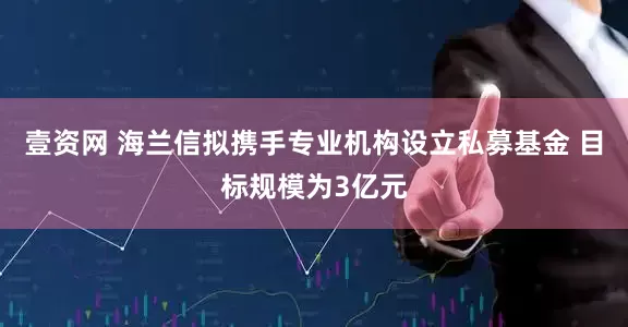 壹资网 海兰信拟携手专业机构设立私募基金 目标规模为3亿元